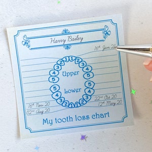 Boys Tooth Fairy Letter Fairy Letter Fairy Mail Lost Tooth First Tooth Loss Miniature Fairy Letter for Boys image 7