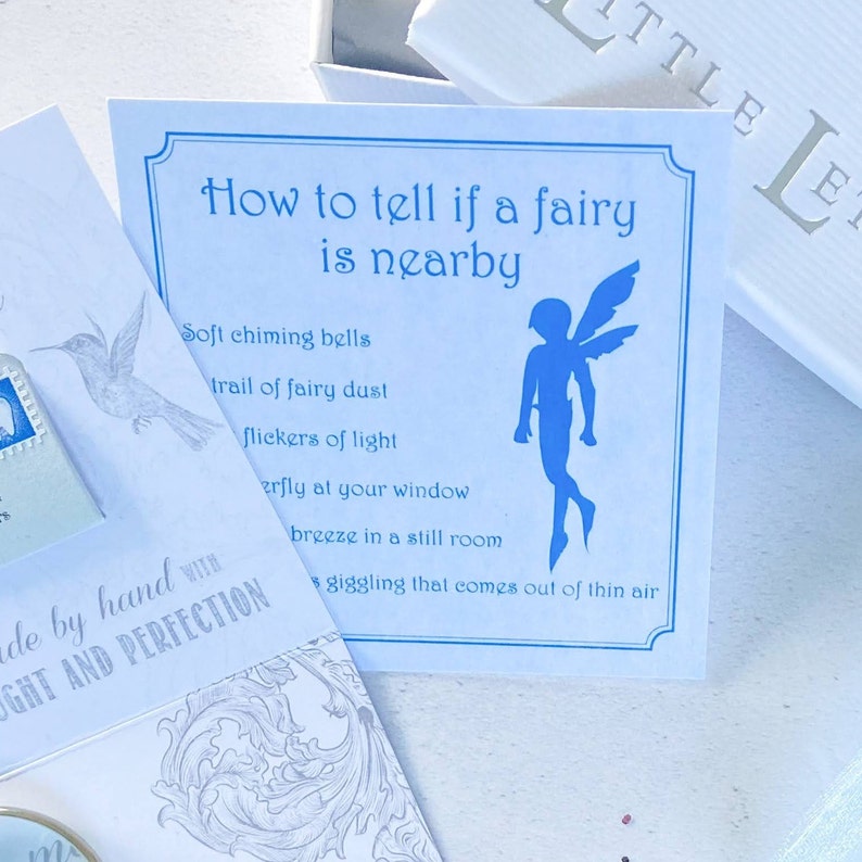 Boys Tooth Fairy Letter Fairy Letter Fairy Mail Lost Tooth First Tooth Loss Miniature Fairy Letter for Boys image 6