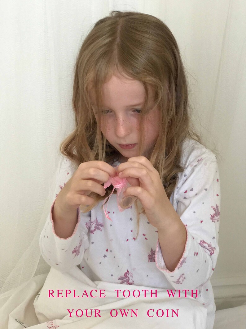 Tooth Fairy Letter Kit Personalised First Tooth Fairy Note With