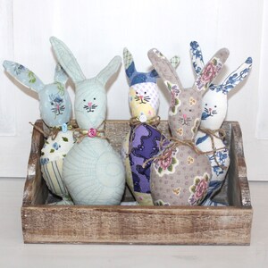 Bunnies For Sale Scrappy Bunnies Quilty Bunnies Easter Rabbits Primitive Bunnies Easter Prims image 5