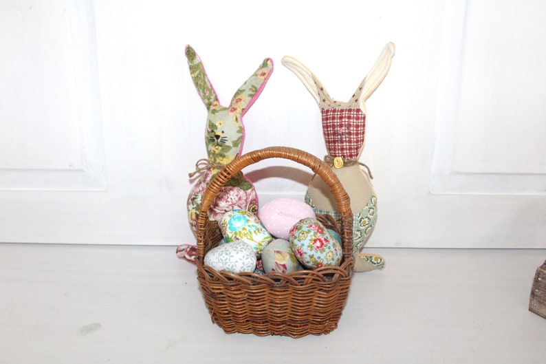 Bunnies For Sale Scrappy Bunnies Quilty Bunnies Easter Rabbits Primitive Bunnies Easter Prims image 7