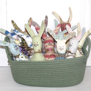 Bunnies For Sale Scrappy Bunnies Quilty Bunnies Easter Rabbits Primitive Bunnies Easter Prims image 2