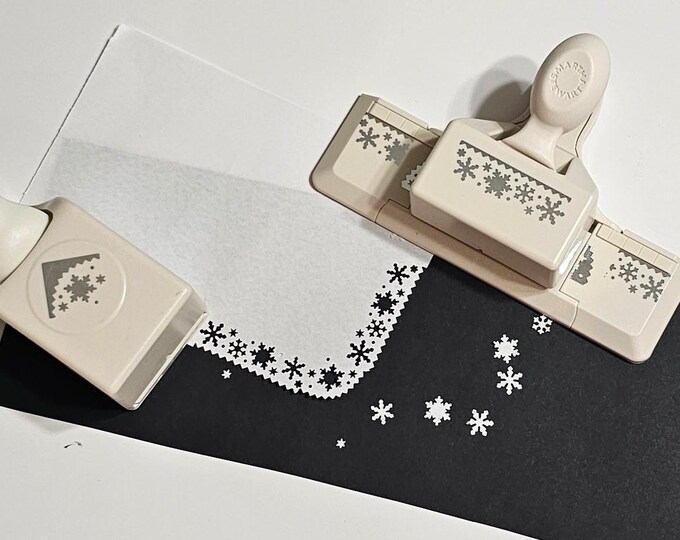 Martha Stewart Snowflakes Paper Punch Set Christmas Card Making Etsy