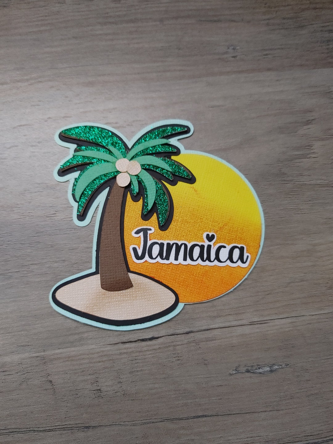Jamaica Scrapbook Title Etsy