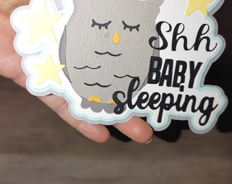 Shhh baby sleeping title