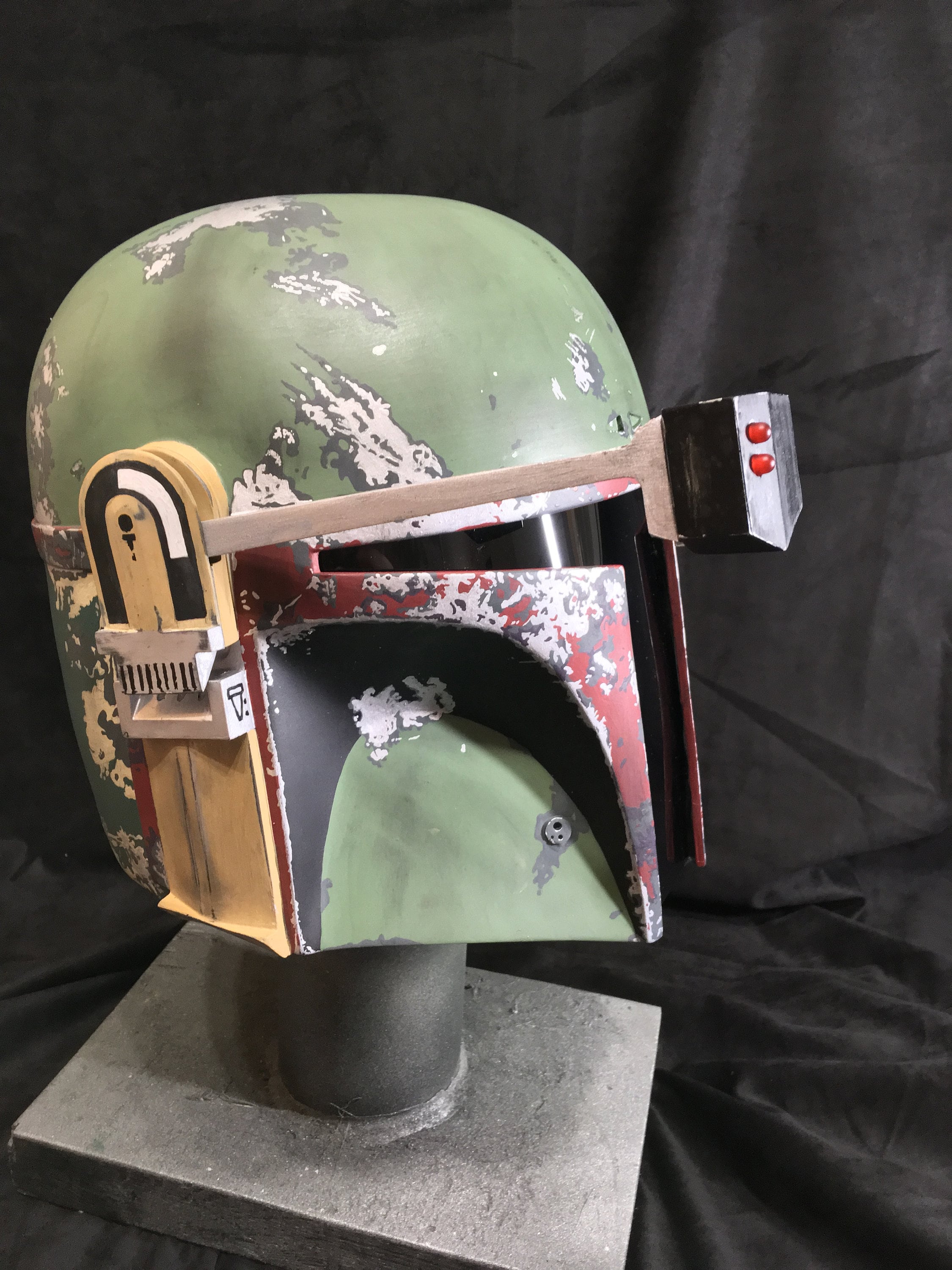 Boba Fett ESB helmet painted and ready to wear Now in | Etsy