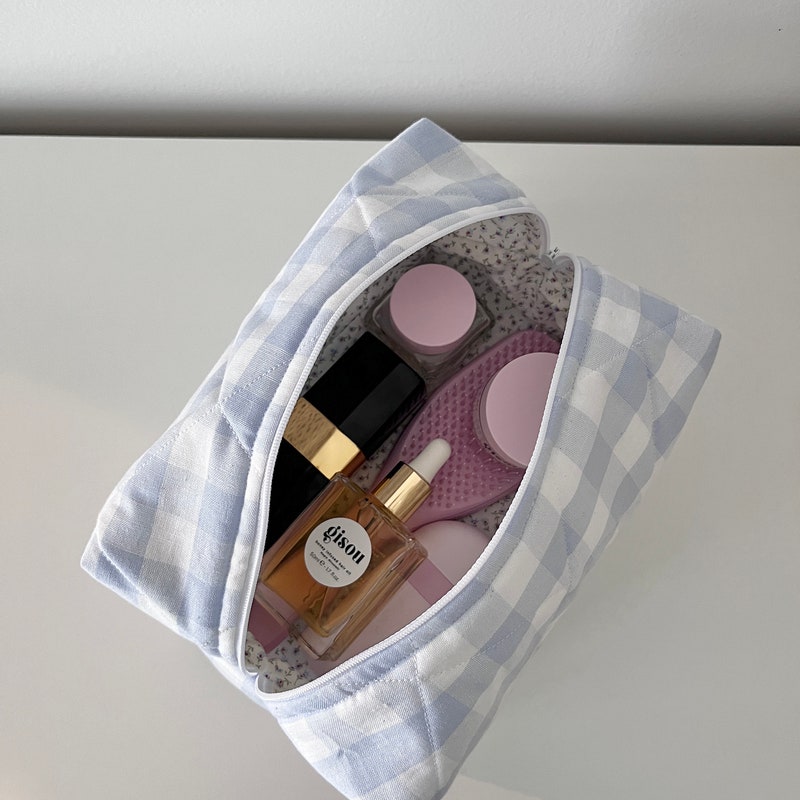 Quilted Makeup Bag - Etsy