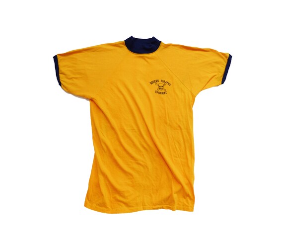 60s Champion Products Mock Neck Tshirt Rogers Pira