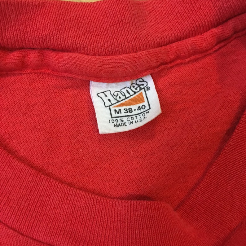 Vintage 19791980 MGM Hero At Large John Ritter Movie Promotional Tee Tshirt on 70s Hanes Fits Small