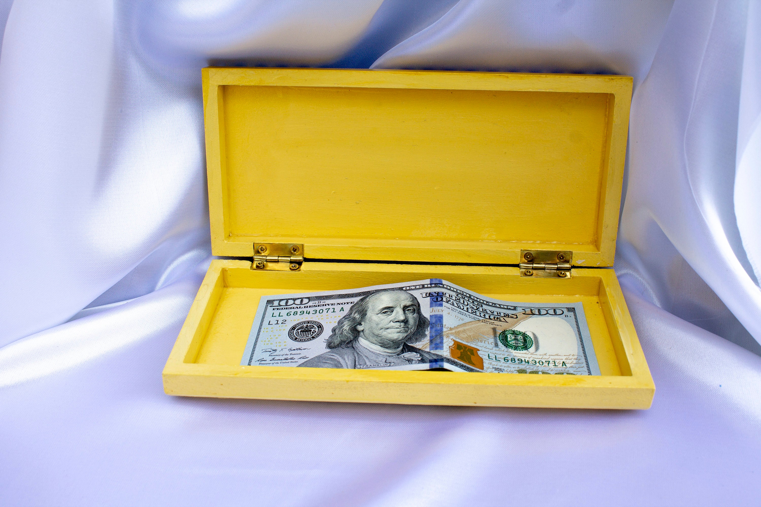 Wooden Money holder Cash box casket Banknote box wooden Etsy