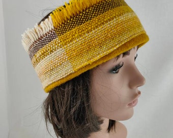 bandeau tour de tête  headband en laine