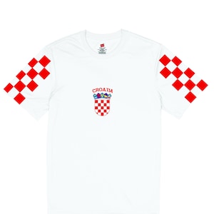 Croatia Soccer Jersey Tee
