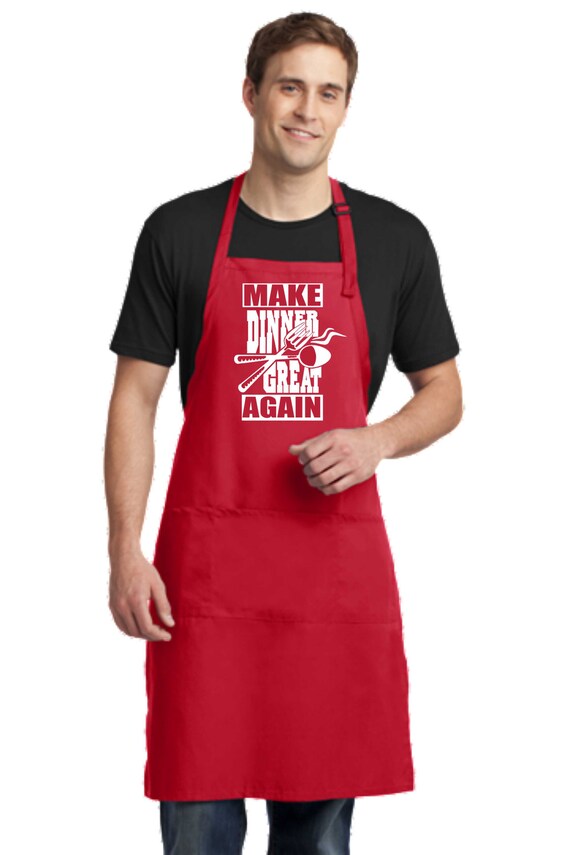 red apron