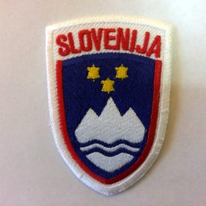 Slowenien Wappen Aufnäher (Bügelbild)