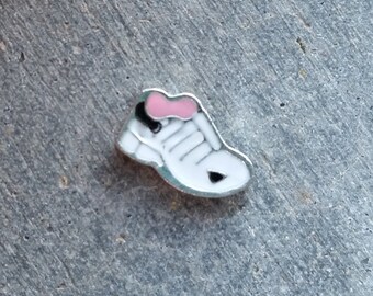 Floating Charm For Glass Memory Lockets- Running Shoe