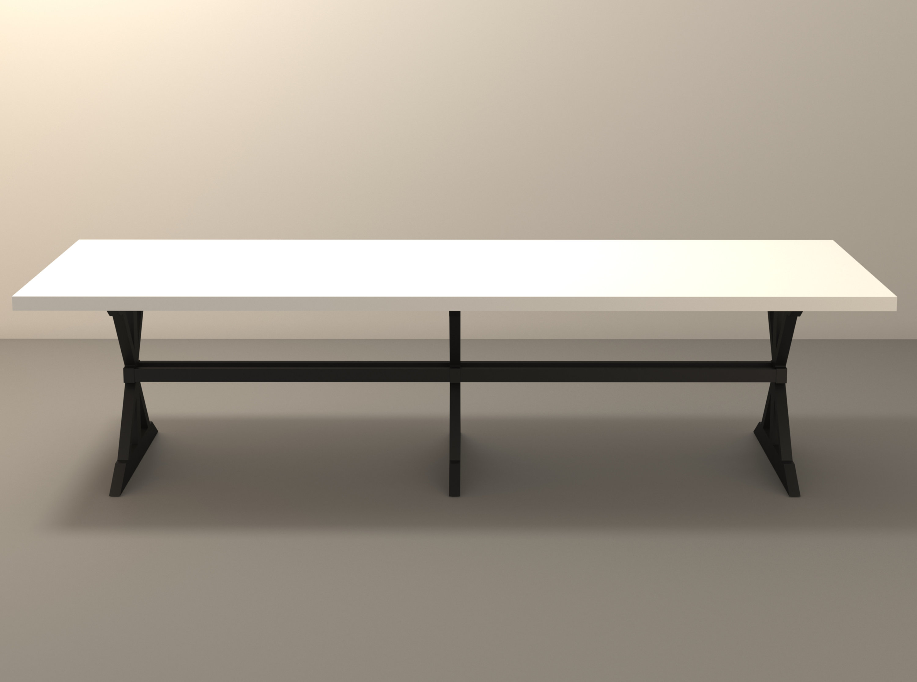Conference Table Dining Table With Table Top KABIL Modern & Contemporary CUSTOMIZABLE TABLE 120