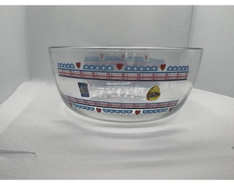Vintage Rare Collectible Crystal 6" Candy Ball With Kitchen Images Kig Malaysia.