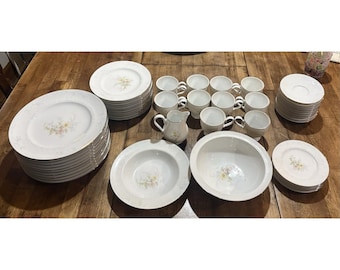 Noritake Ireland /Noritake Anticipation China Set Vintage Hard To Find