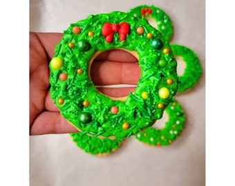 Christmas Cookie Wreaths