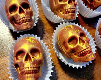 Solid Milk Chocolate Skulls