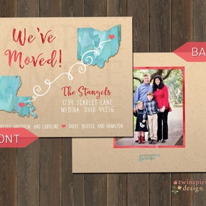 Moving Announcement | New State | We've Moved Photo Card