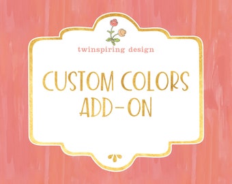 Custom Color Add-On