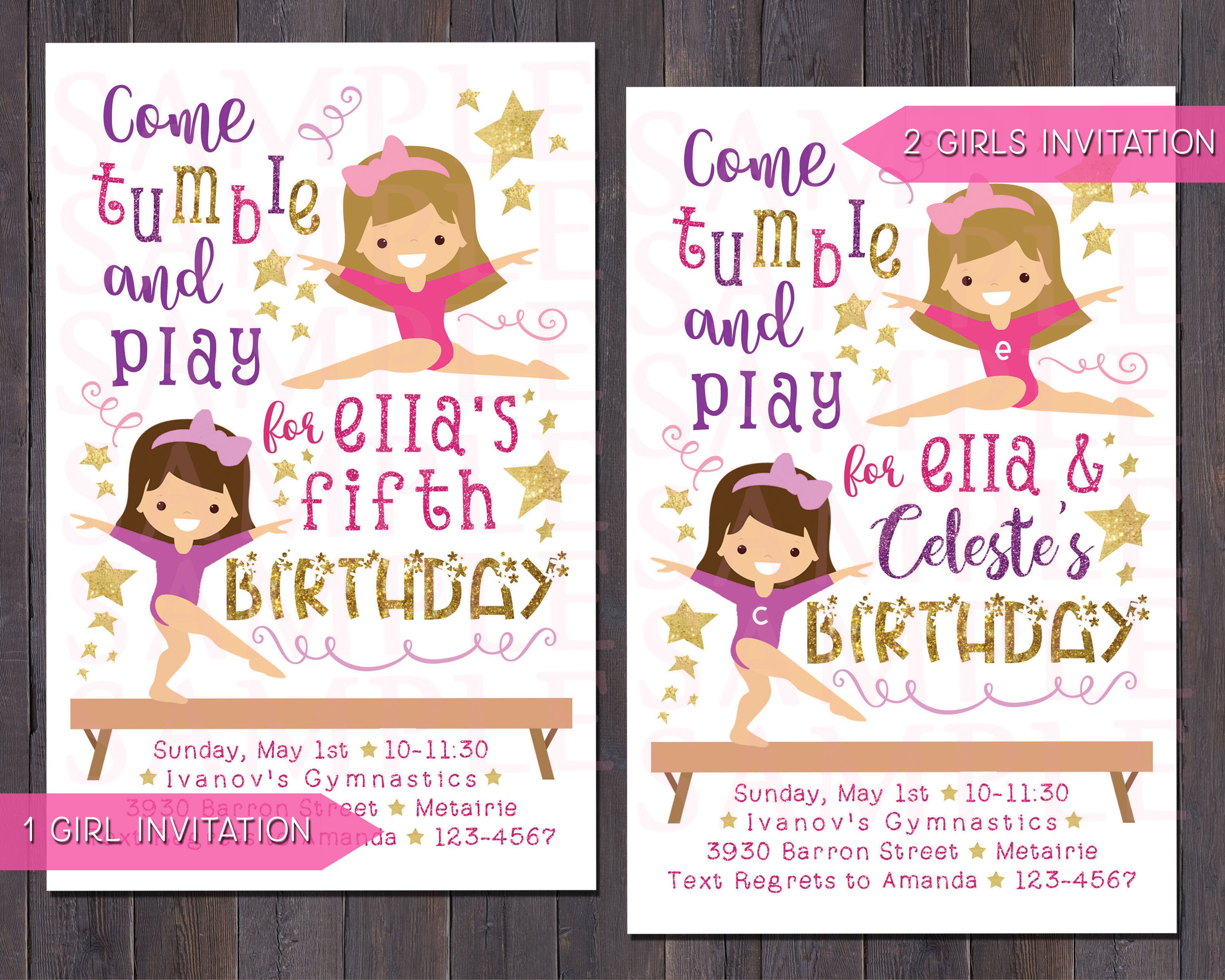 Gymnastik Party Dekoration Set – Alles Für 20 Gäste – Tischdecke, Teller, Servietten & Mehr