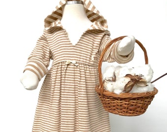 Organic Baby Clothes,Baby Dress,Hoodie