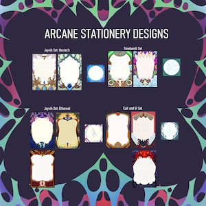 Arcane Stationery Individual Designs