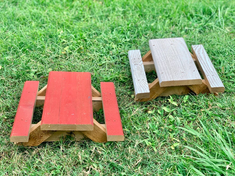 Diy Squirrel Picnic Table Plans - Squirrel picnic table 