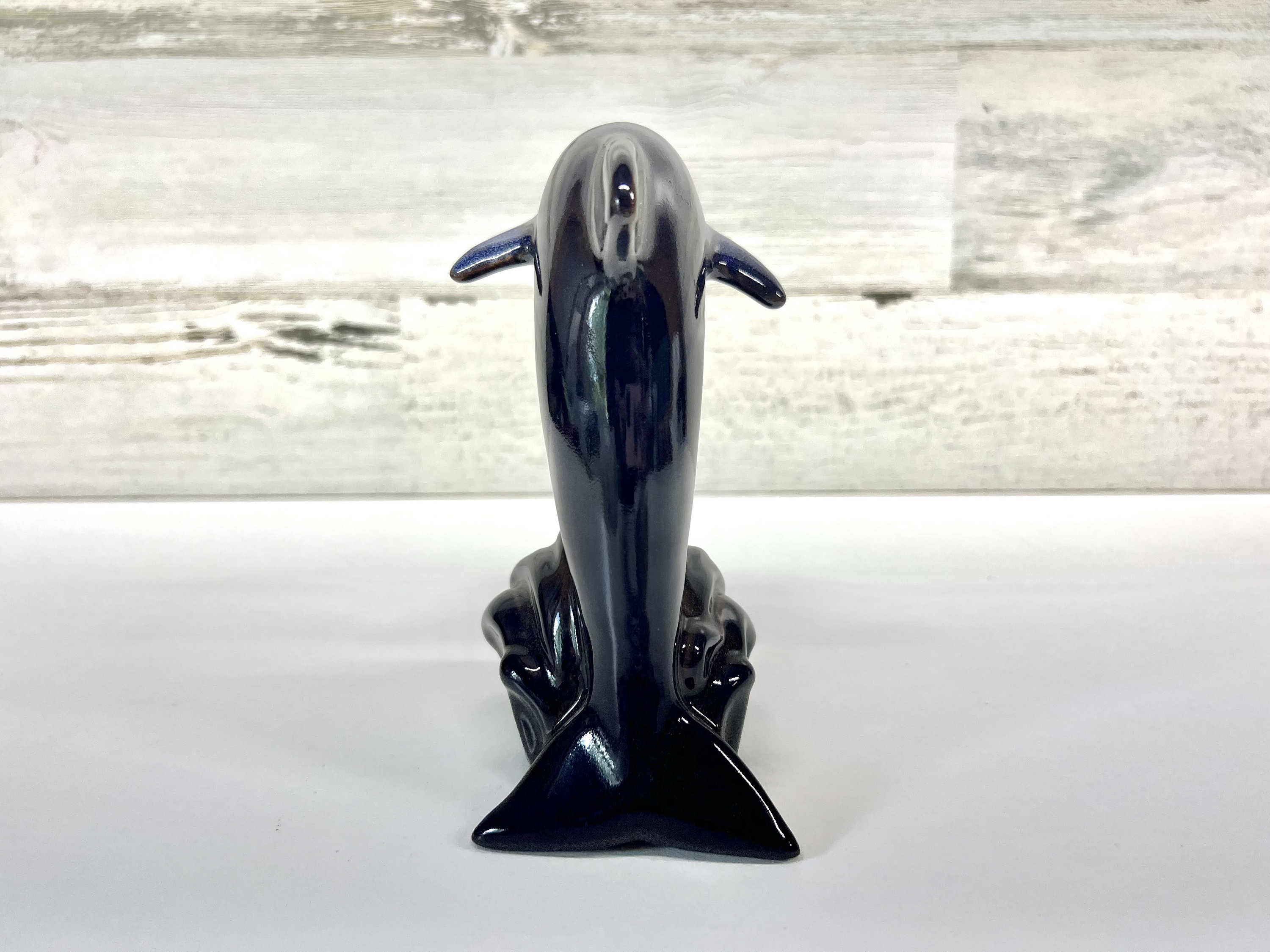 美術品・アンティーク・コレクション Blue Mountain Pottery イルカ