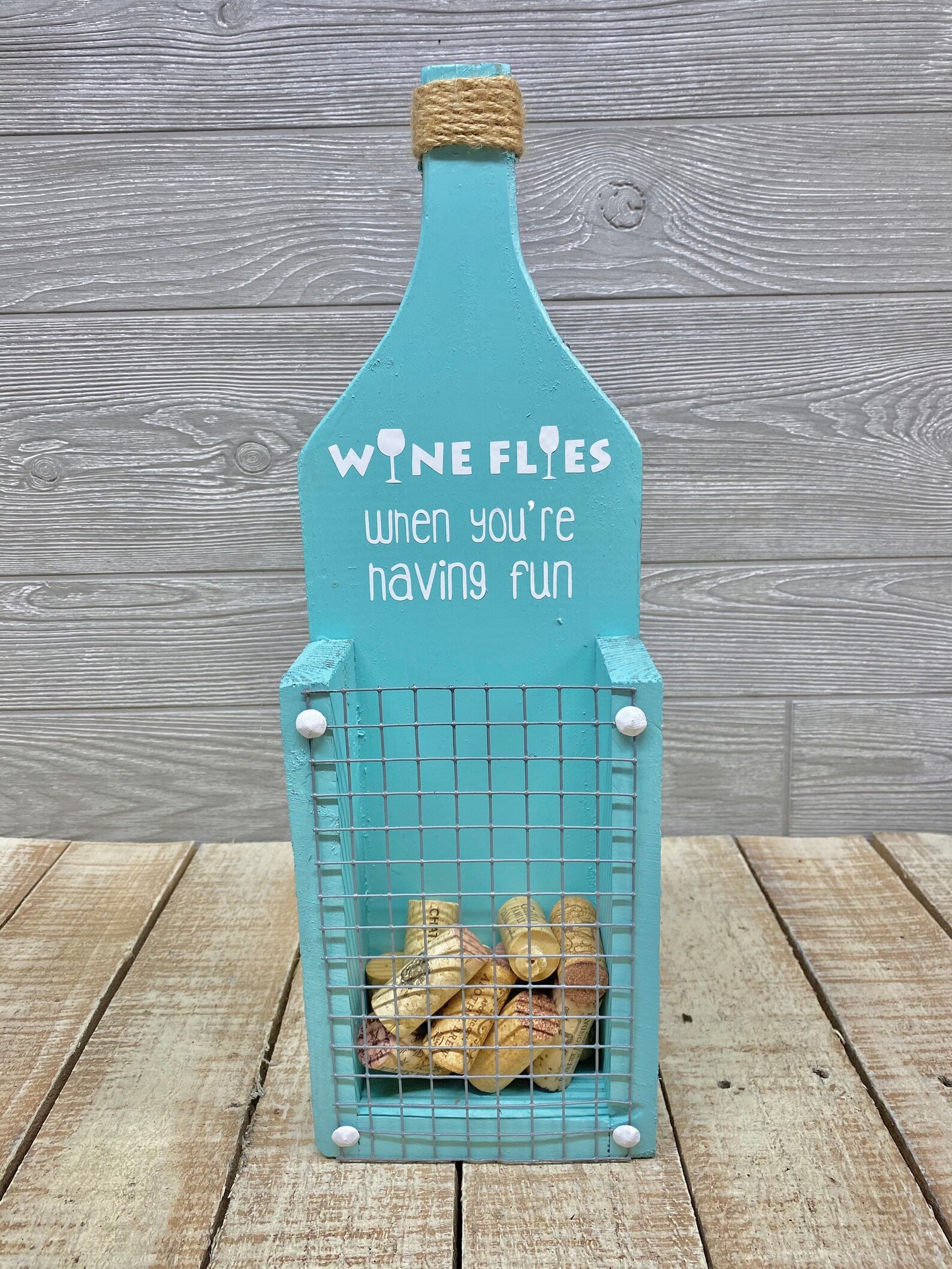 Wine Gifts Wine Wall Decor Bar Accessories Wine Cork Etsy
