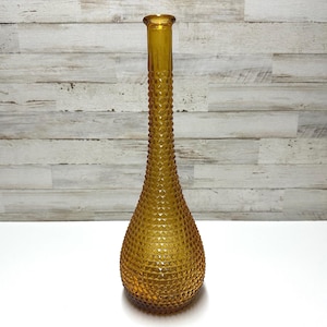 Empoli Genie Bottle Diamond Point Genie Bottle Vintage Italian Empoli