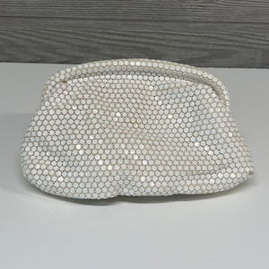Bolso vintage - Clutch de novia - Accesorios de boda - Monedero Lumured - Bolso de malla metálica