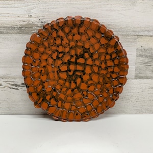 Vintage Pottery Plate - Handmade Pottery Decorative Tray - Turkish Pottery By MB Dizayn 74