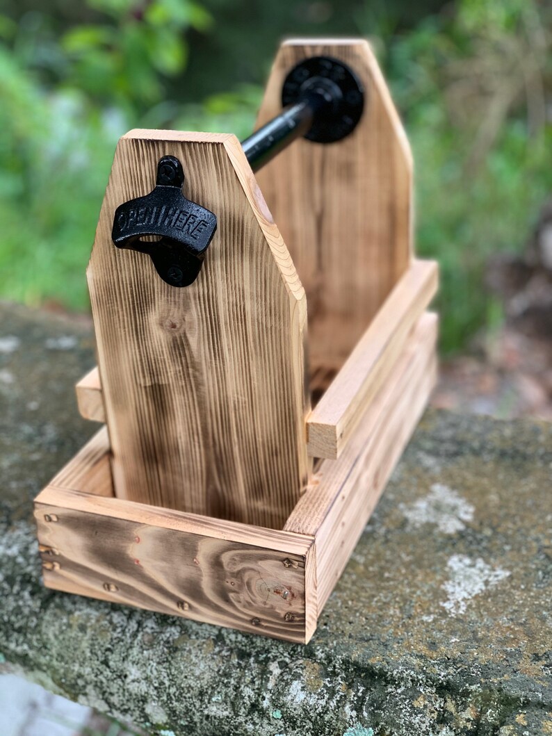 Beer Caddy BBQ Gift Barbecue Caddy Grill Accessories Etsy