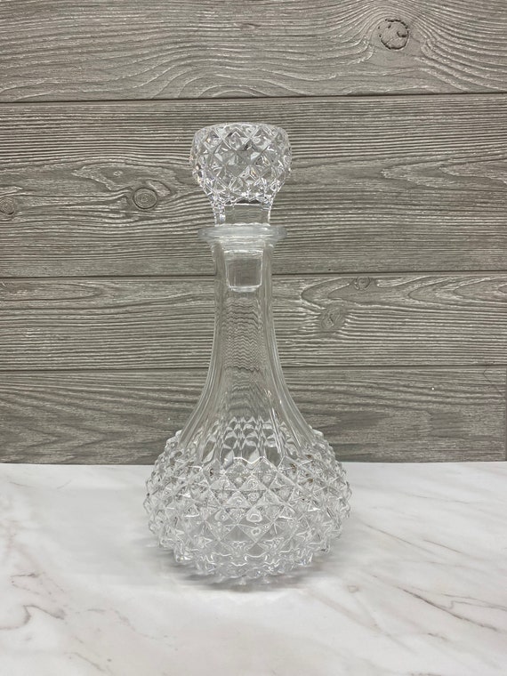 Small Decanter Crystal Decanter Vintage Liquor Storage Kitchen & Dining