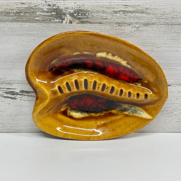 Vintage Ashtray - Maurice California USA Stoneware - Midcentury Ash Tray - Tobacciana - Cigar Gifts