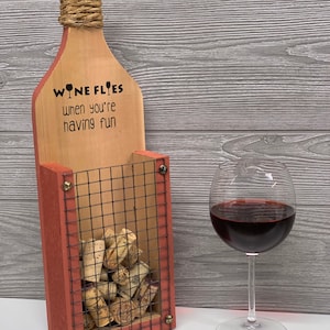 Wine Lover Gifts - Wine Wall Decor - Bar Accessories - Wine Cork Holder