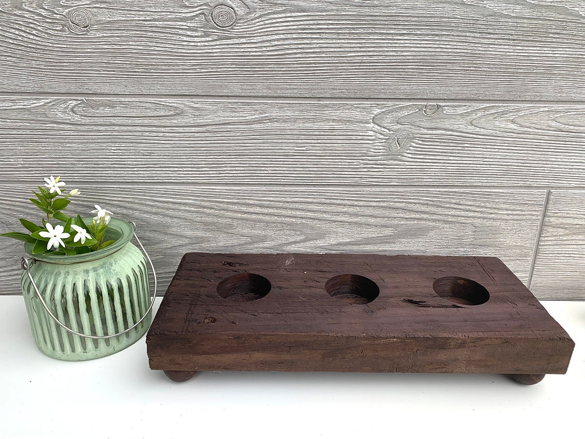 Spa Decor Candle Holder Candle Gift Set Votive Candles Etsy