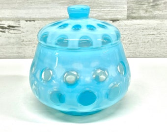 Fenton Coin Dot Bowl - Vintage Fenton Glass - Antique Glass - Candy Dish - Decorative Bowl
