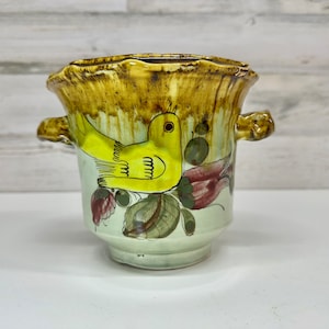Plant Pot - Tonala Pottery - Indoor Planter - Vintage Planter - Ceramic Pot for Plant - Pottery Planter