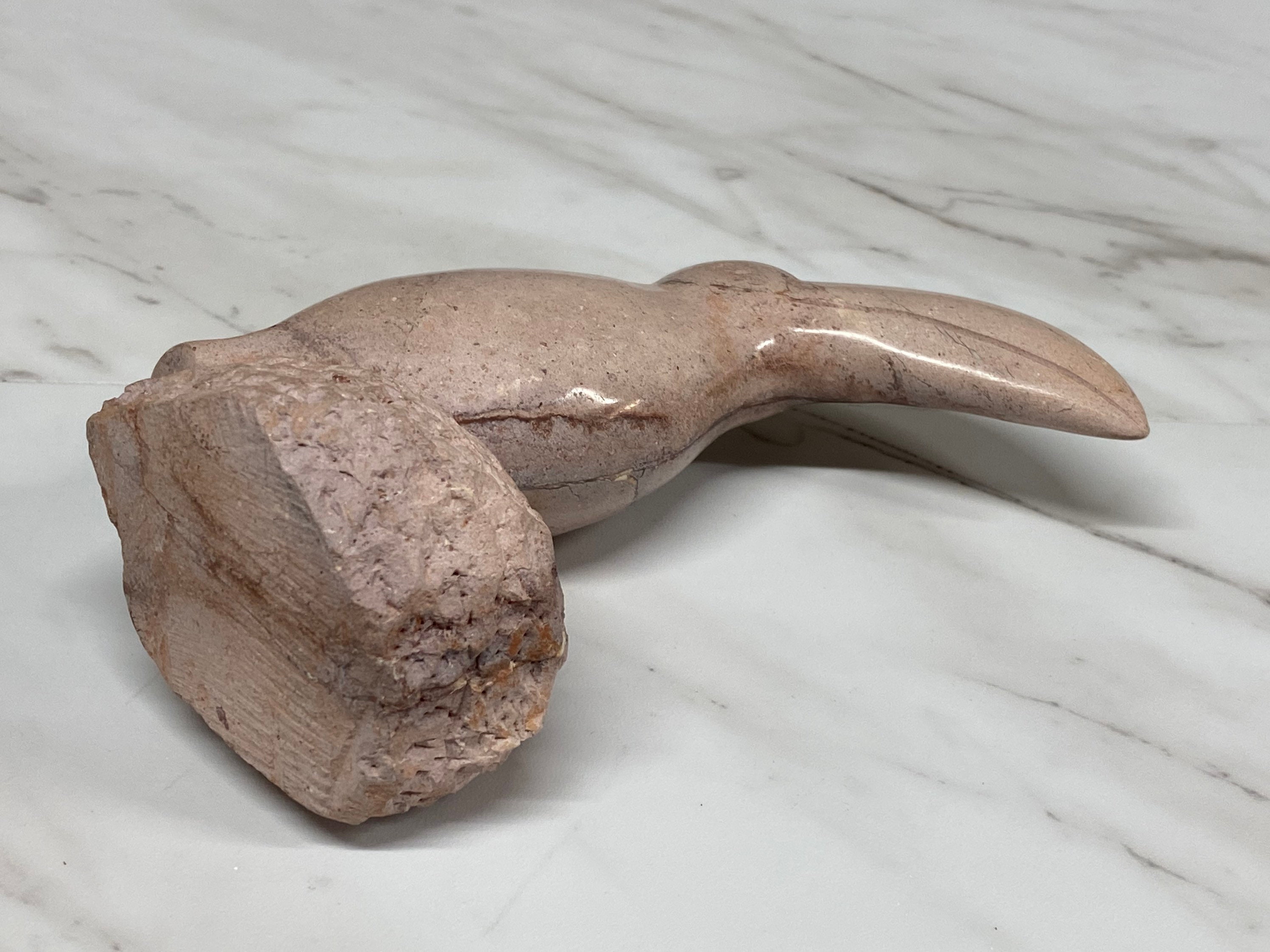 Statua Tucano Su Ceppo In Resina – Altezza 31 Cm, Scultura Tropicale Dipinta A Mano Per Interni Ed Esterni