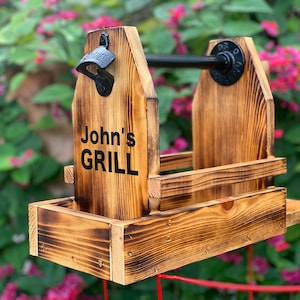 Customized BBQ Gift - Monogrammed Barbecue Tools - BBQ gifts - Barbecue Basket