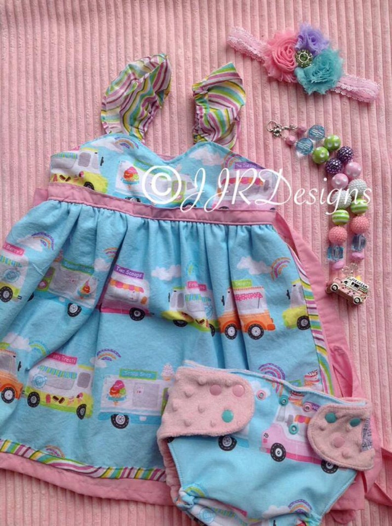 Ice Cream Necklace Ice Cream Truck Necklace Ice Cream Truck Chunky Necklace