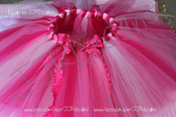 PINK Minnie Mouse Inspired TUTU- Pink Tutu-Pinkie Pie Inspired Tutu-Multi Pink Tutu Il_570xn