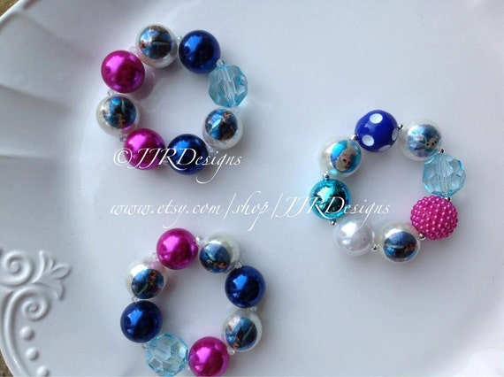 Frozen Inspired Party Pack Bracelets- Kid Bracelet-Princess Anna Inspired Girl Bracelet- Frozen Inspired Bracelet-Bracelet-Girl Bracelet Il_570xn