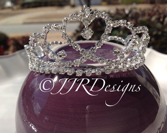 Sofia the First Inspired Tiara- Sofia the First Inspired headband- Tiara Headband- Full Crown-Newborn Tiara- Tiara- Full Crown-Sofia Tiara