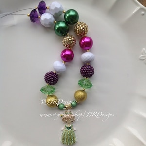 Princess ANNA Inspired Girl Necklace- Frozen Inspired Necklace- Anna Inspired Necklace- Anna Coronation
