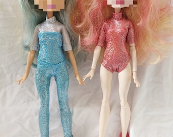 Traje de baño estilo leotardo para muñecas Ever After High - 2 colores - Colección Básica